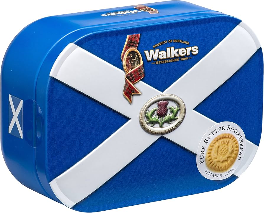 Walker's Shortbread Tin, Saltire, 136g