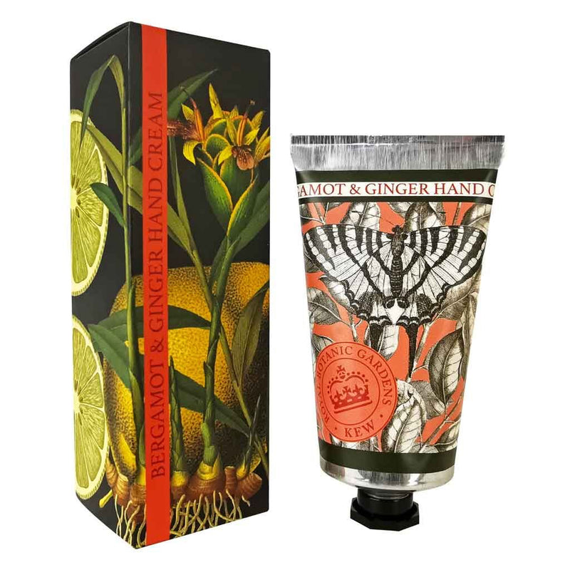 Kew Gardens, Bergamot & Ginger Hand Cream, 75ml