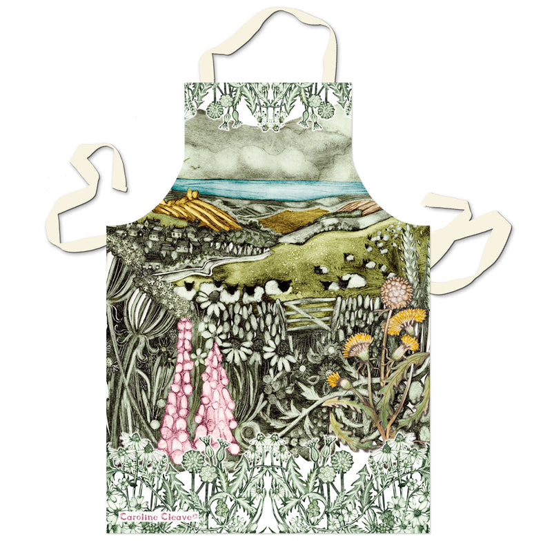 Emma Ball Cotton Apron, Country Life