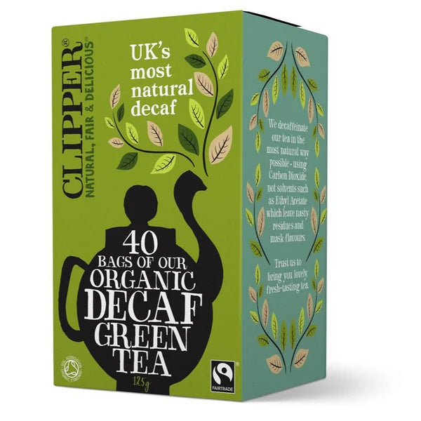 Clipper Organic Decaf Green Tea, 40s