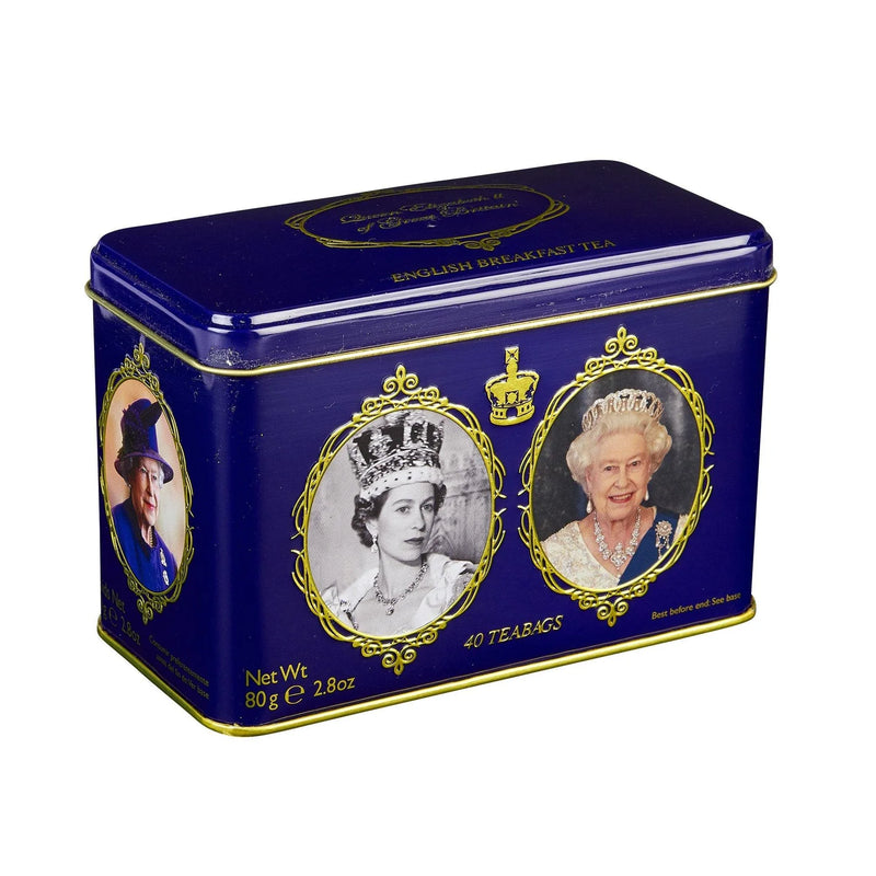 New English Teas Caddy, Queen Elizabeth II, 40 teabags