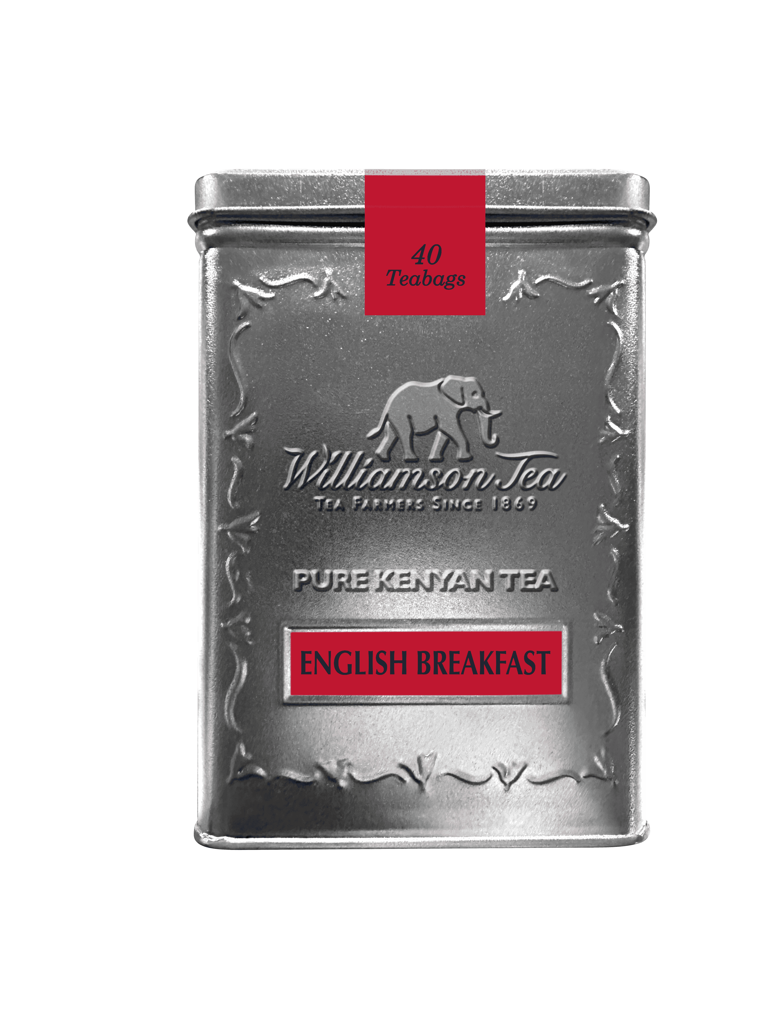 Williamson English Breakfast Heritage Tin, 40s