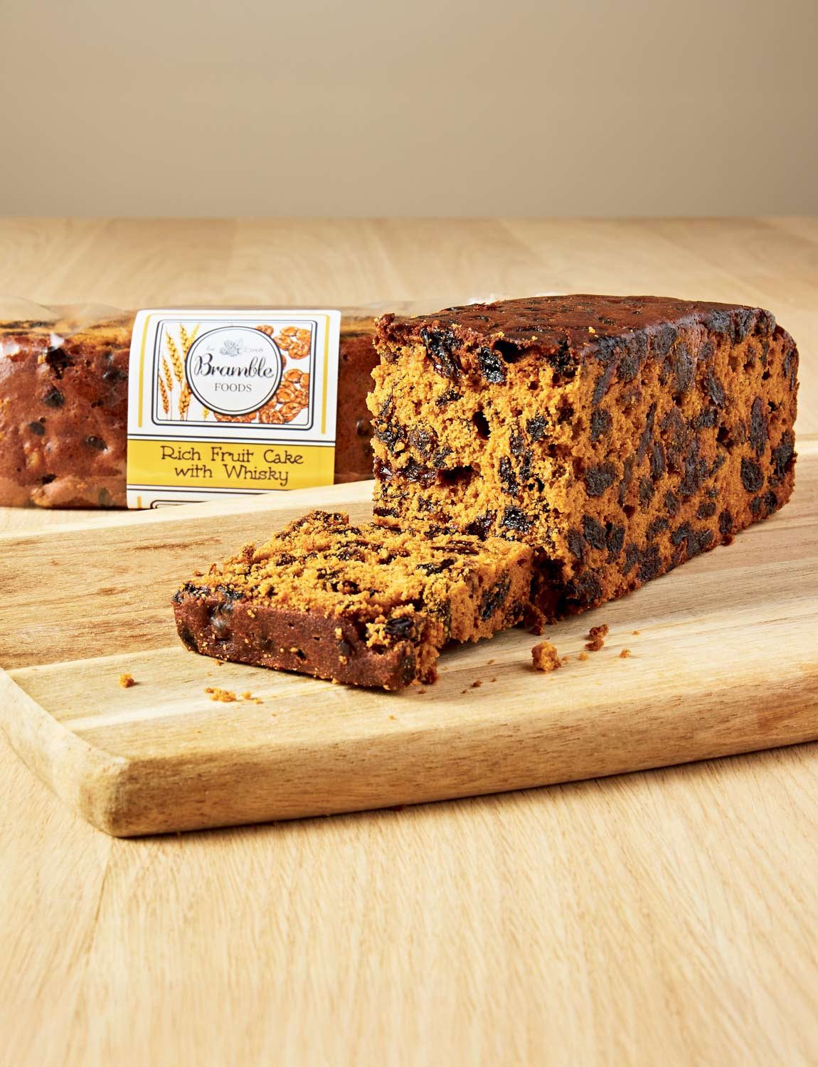 Bramble Rich Fruit Cake with Whisky