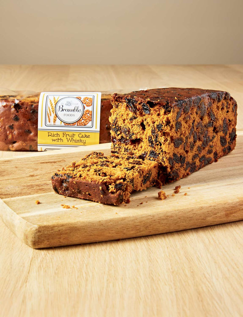 Bramble Rich Fruit Cake with Whisky
