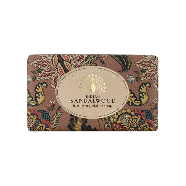 English Soap Company, Anniversary Soap, Indian Sandalwood, 190g