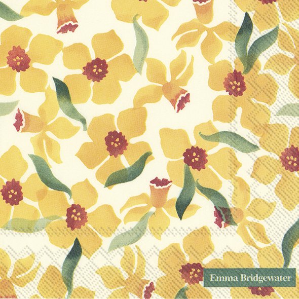 Emma Bridgewater Lunch Napkins, Daffodils