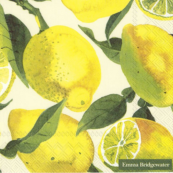 Emma Bridgewater Lunch Napkins, Lemons