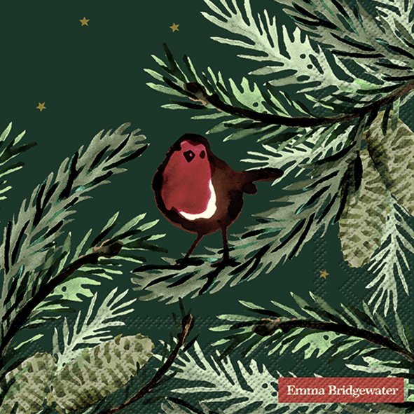 Emma Bridgewater Lunch Napkins, Norway Spruce