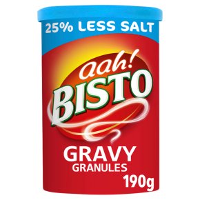 Bisto Gravy Granules, Reduced Salt, 190g