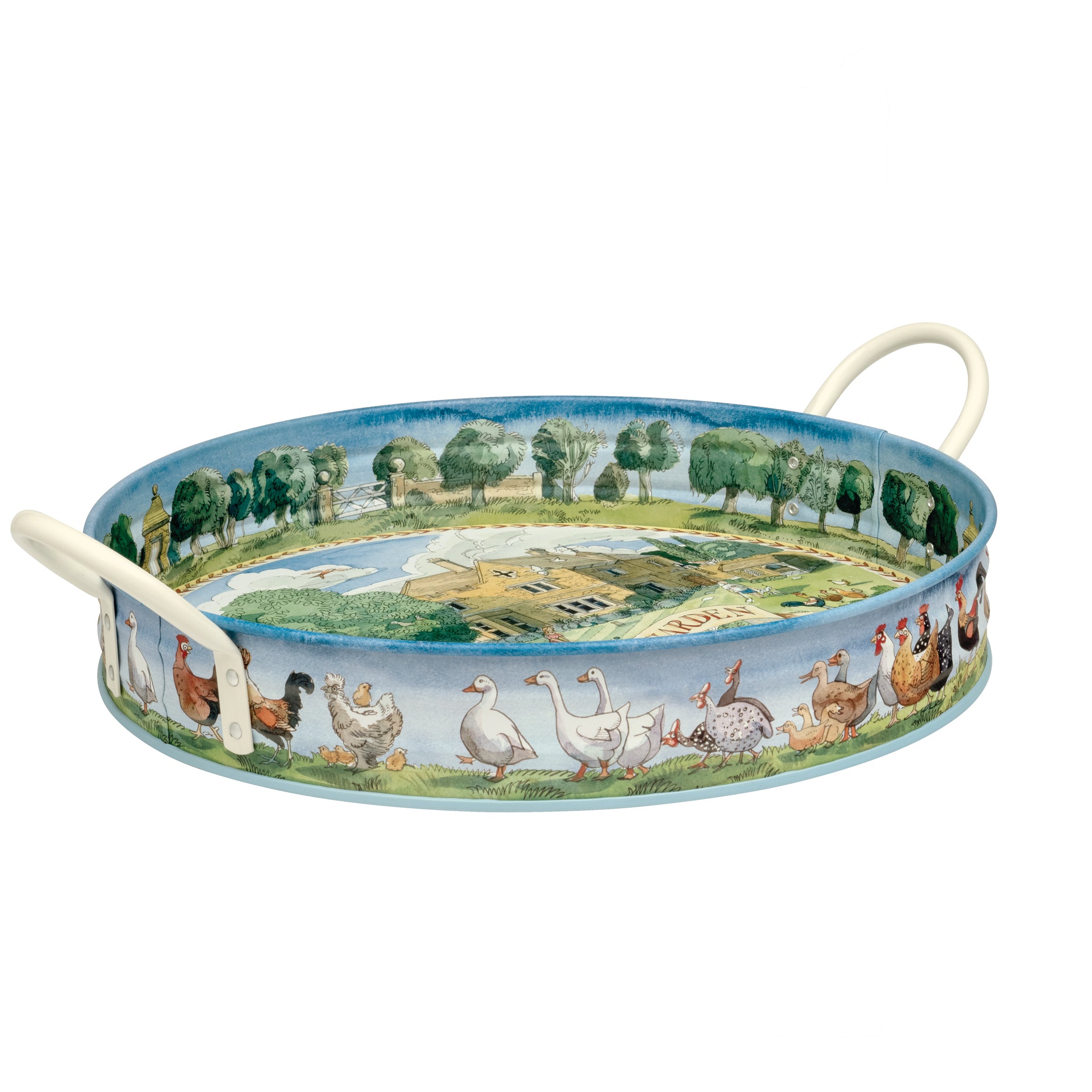 Large Handle Tray, Emma Bridgewater, Tea in the Garden