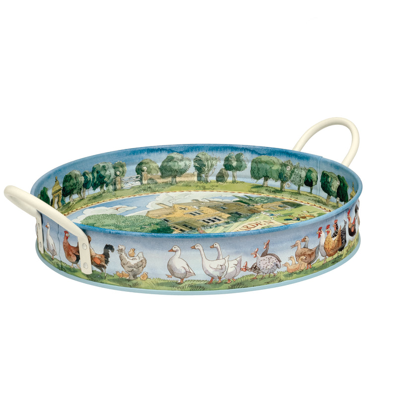Large Handle Tray, Emma Bridgewater, Tea in the Garden