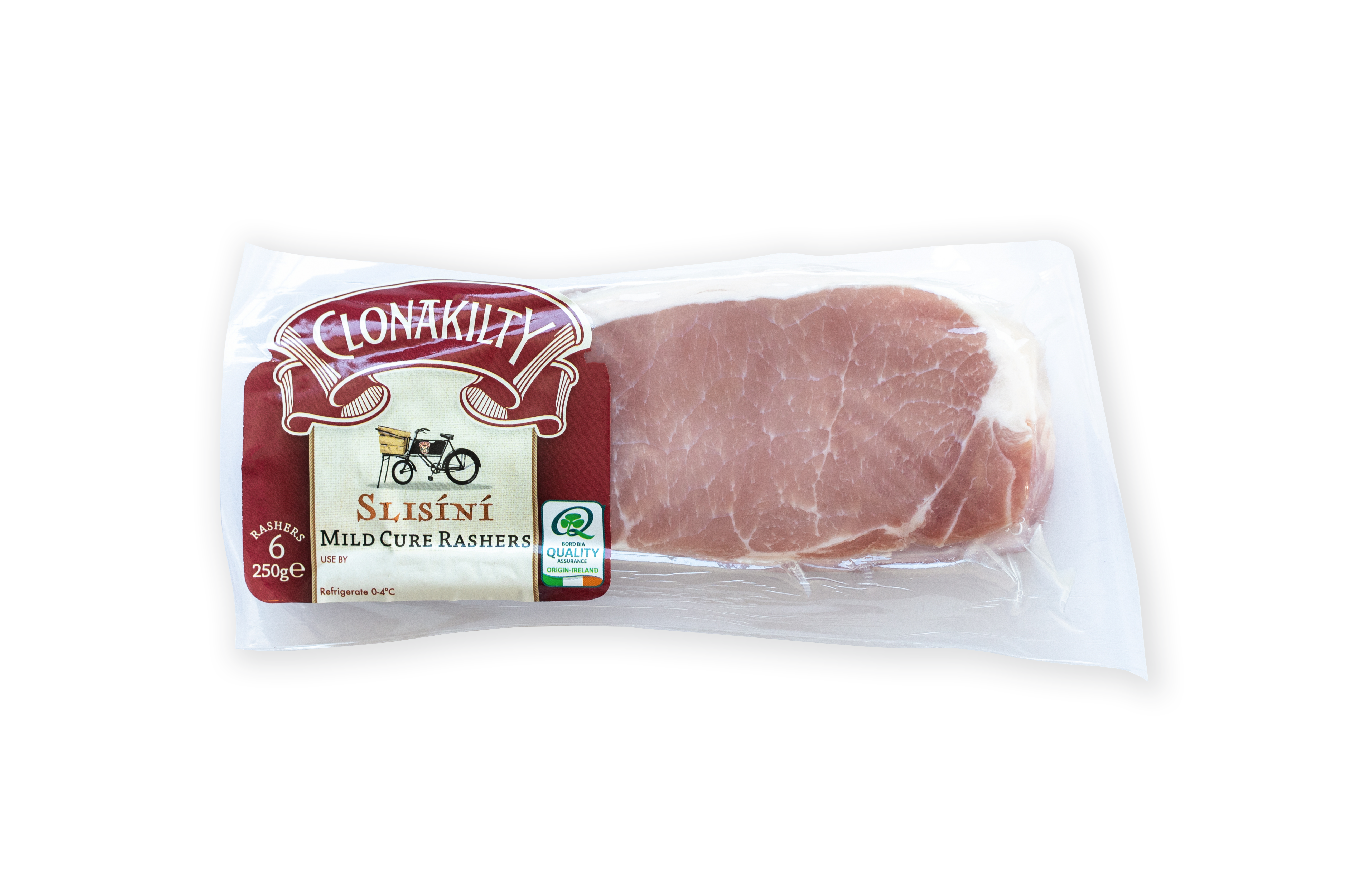 Clonakilty Mild Cure Rashers, 250g