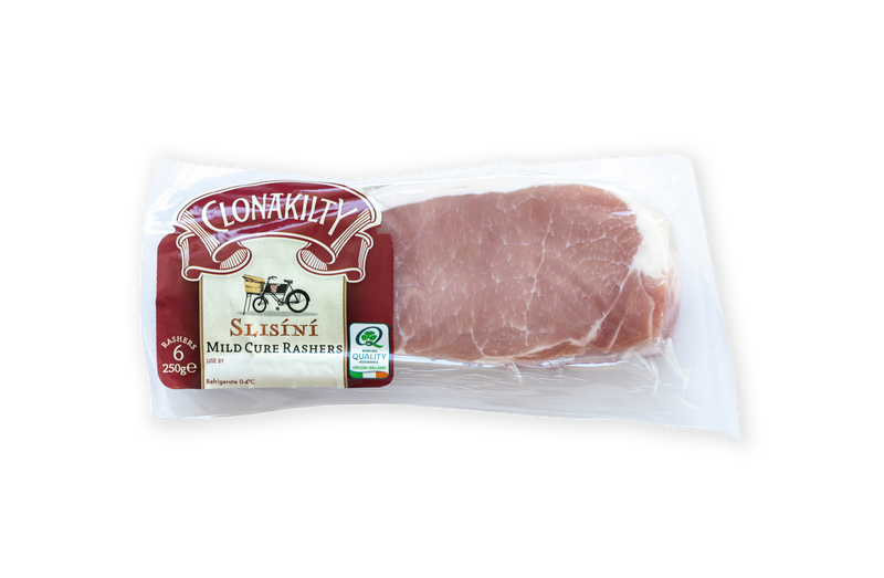 Clonakilty Mild Cure Rashers, 250g