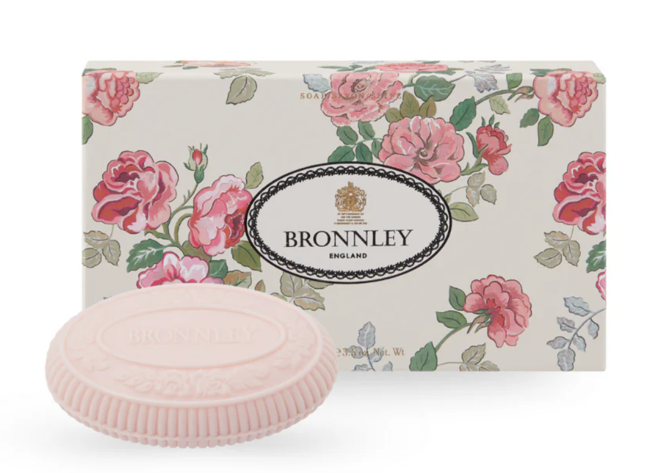 Bronnley - Rose Soap Seifenset, 3 x 100g