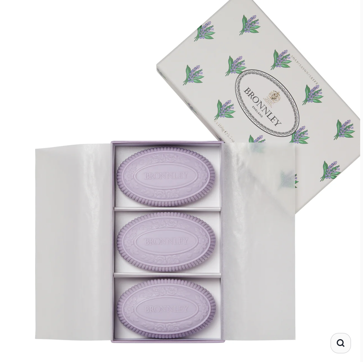 Bronnley - Lavender Soap Seifenset, 3 x 100g