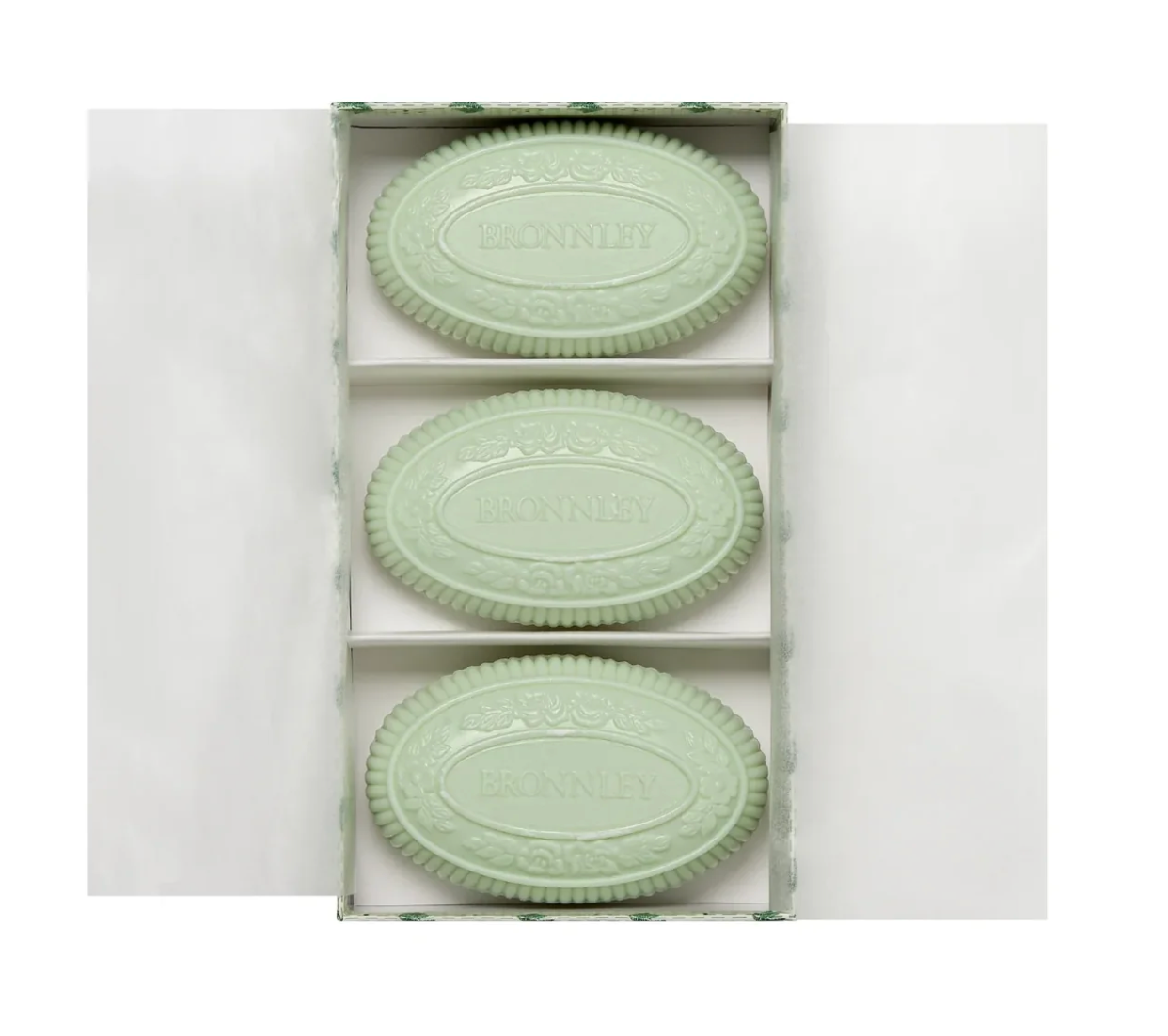 Bronnley - Fern Soap Seifenset, 3 x 100g
