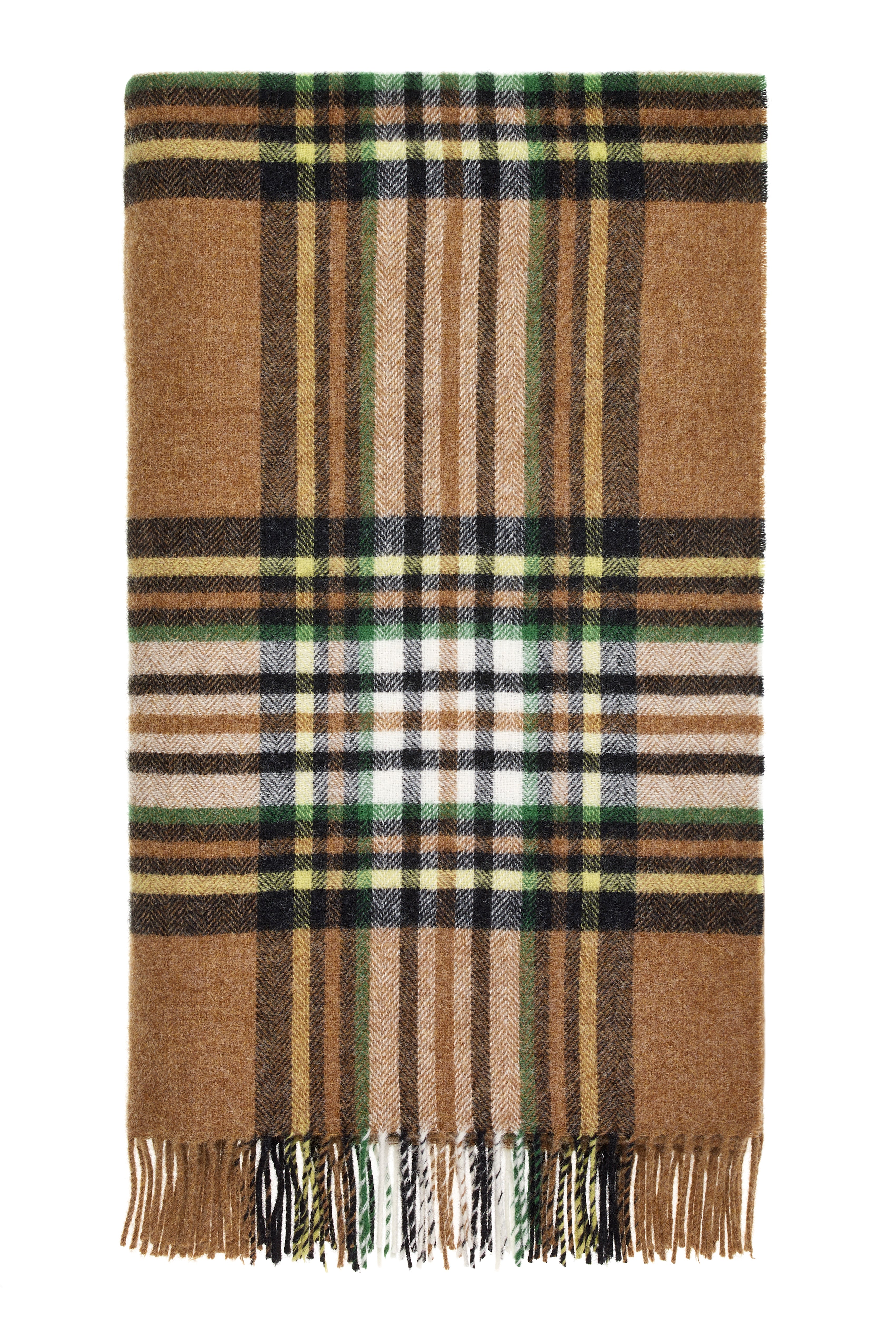 Bronte Wool Throw, St Ives Camel