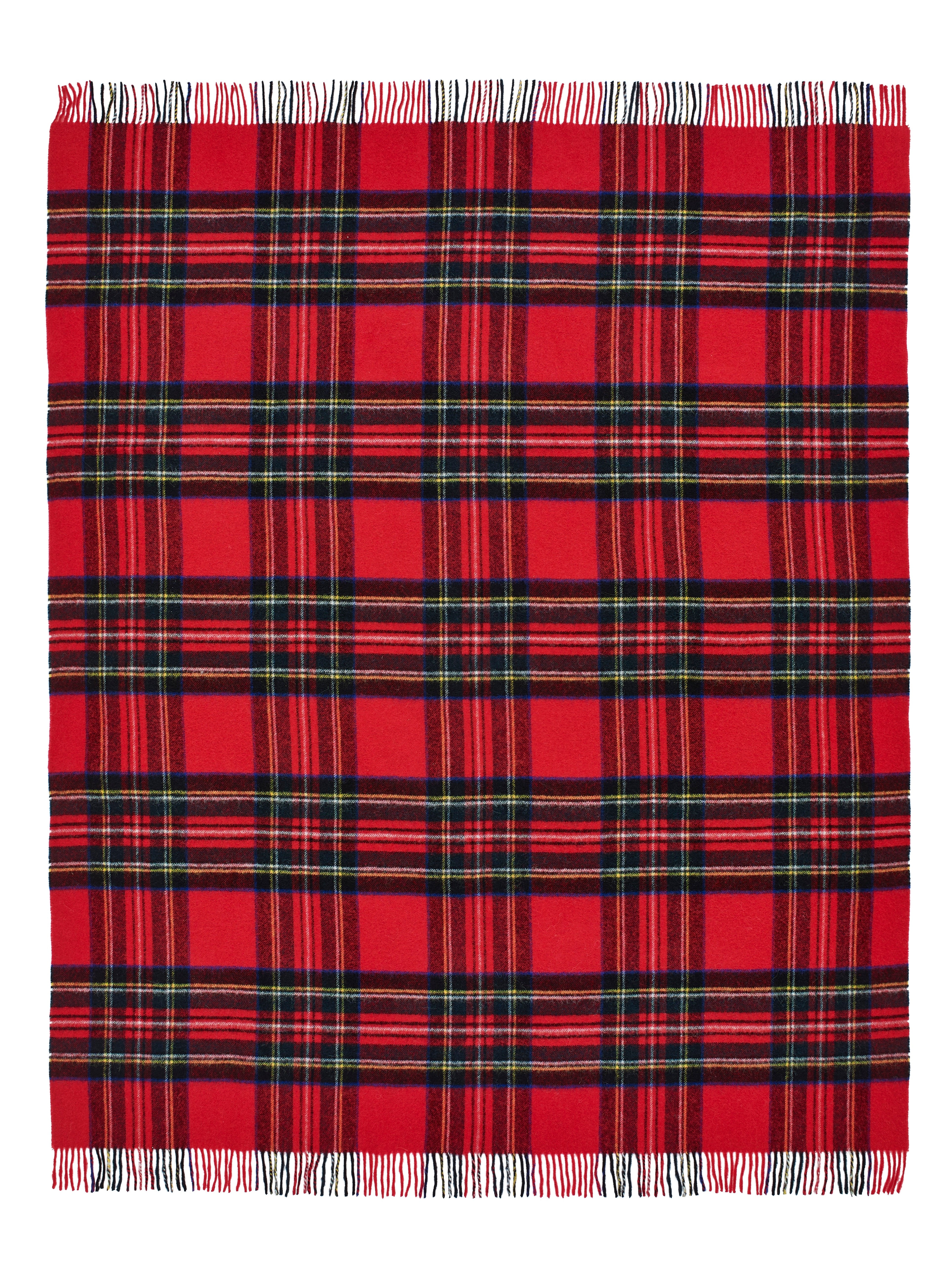 Bronte Wool Throw, Royal Stewart