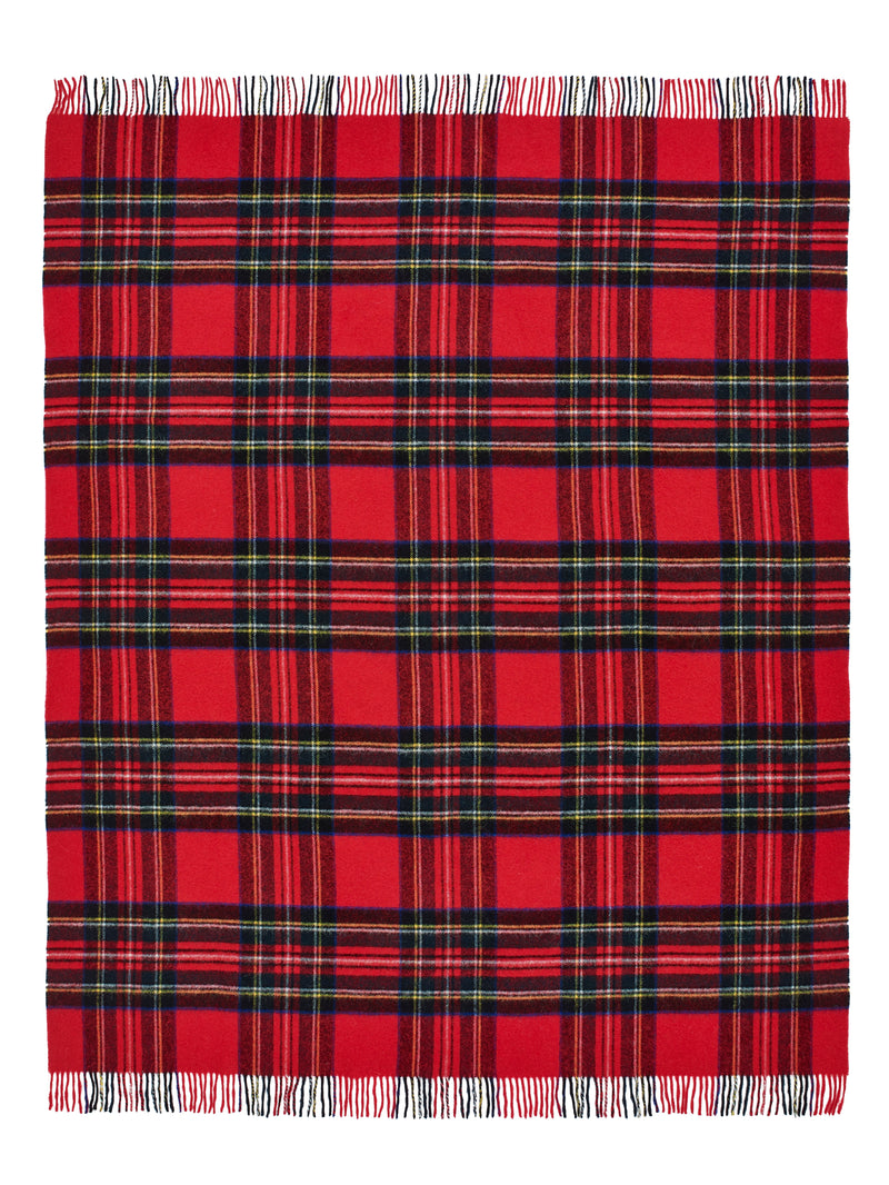 Bronte Wool Throw, Royal Stewart