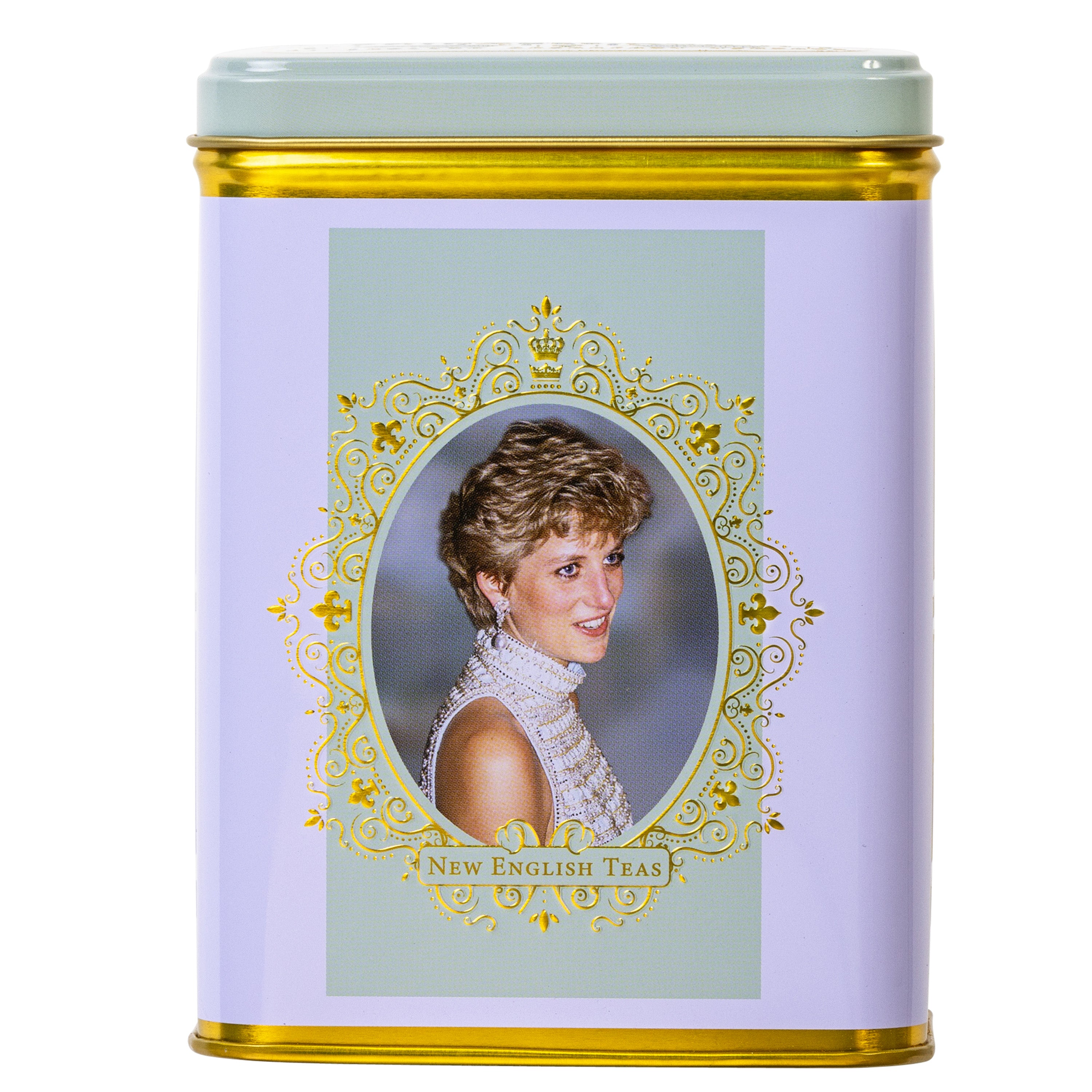 New English Teas Portrait Caddy, Princess Diana, 40 teabags