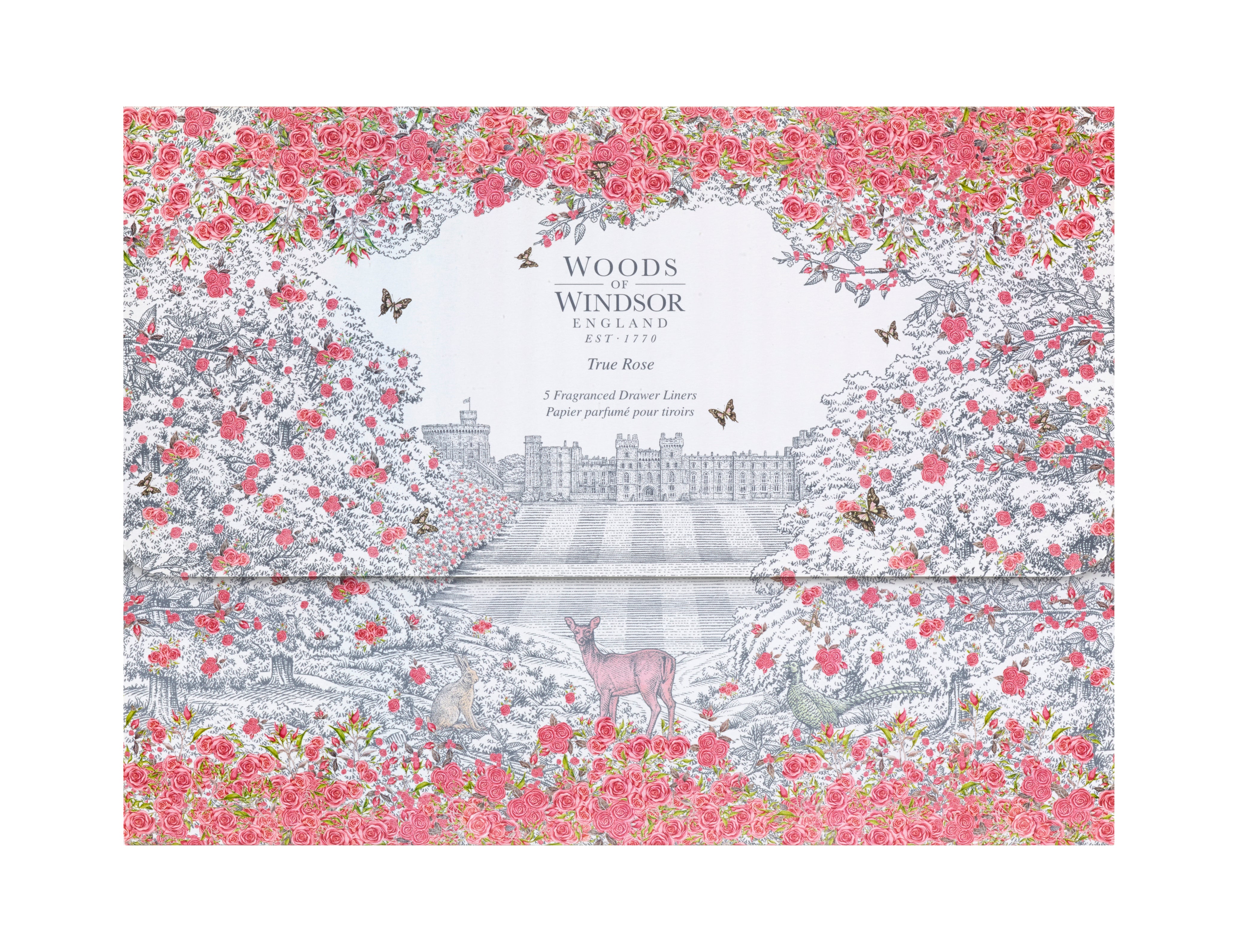 Woods of Windsor Drawer Liners, True Rose