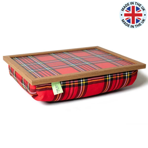Made in the Mill Luxury Lap Tray, Red Royal Stewart