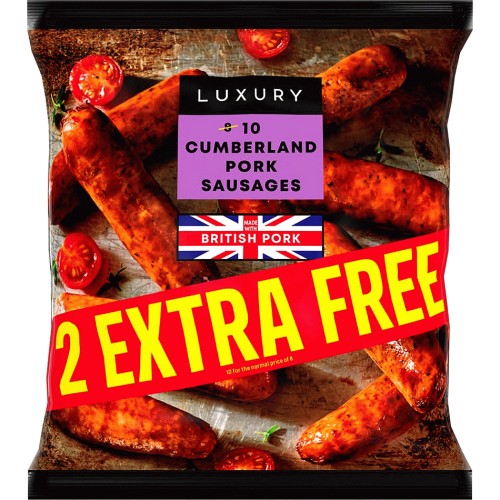Iceland Cumberland Sausages, 600g