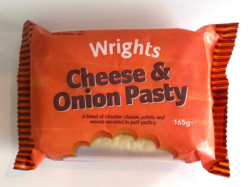 Wrights Cheese & Onion Pasty