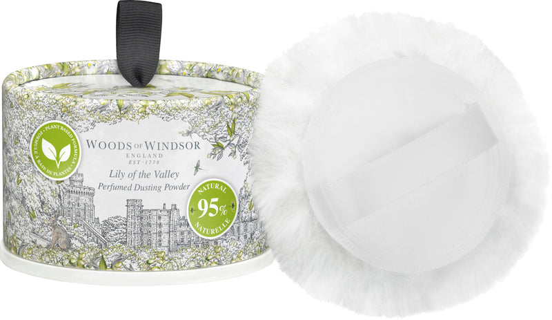 Woods of Windsor Lily of the Valley Dusting Powder, 100g