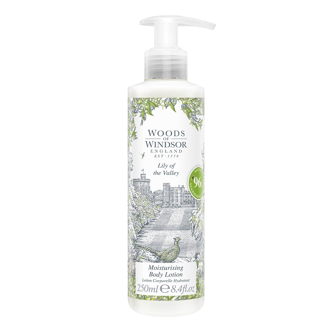 Woods of Windsor Body Lotion, Lily of the Valley