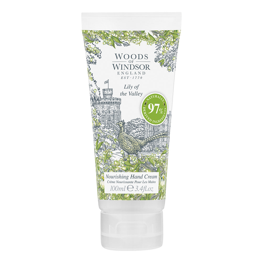 Woods of Windsor Nourishing Hand Cream, Lily of the Valley