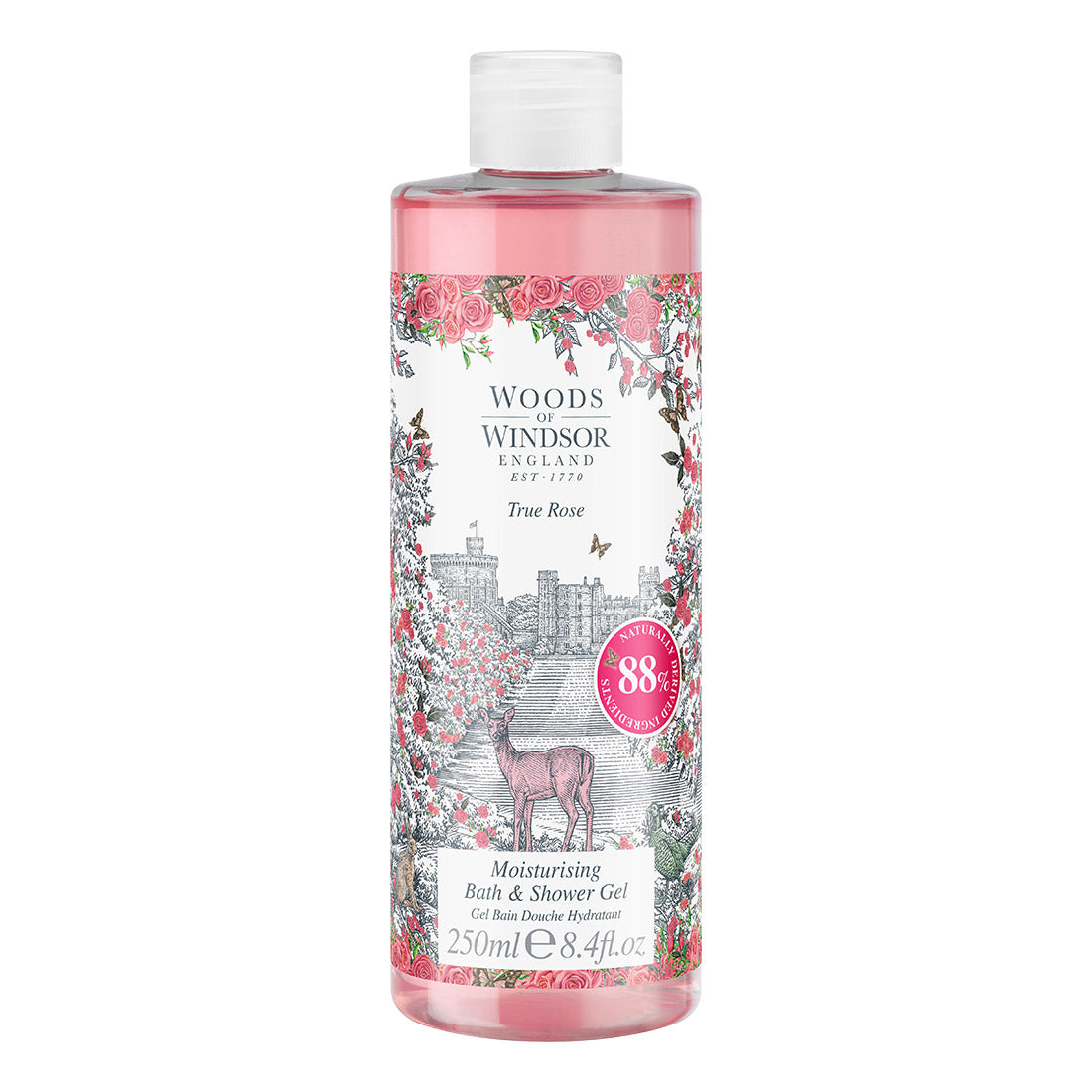 Woods of Windsor Shower Gel, True Rose
