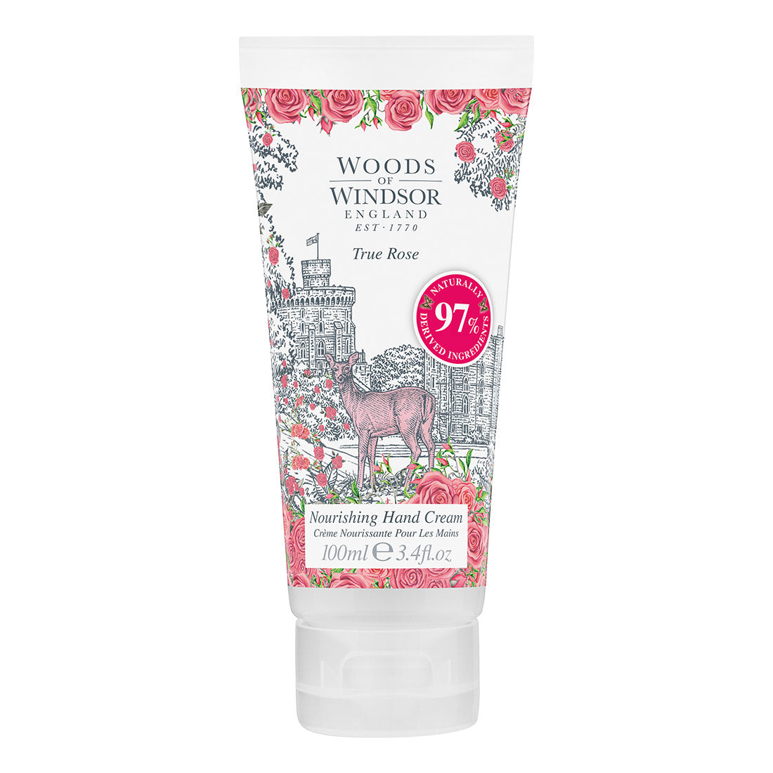 Woods of Windsor Nourishing Hand Cream, English Rose