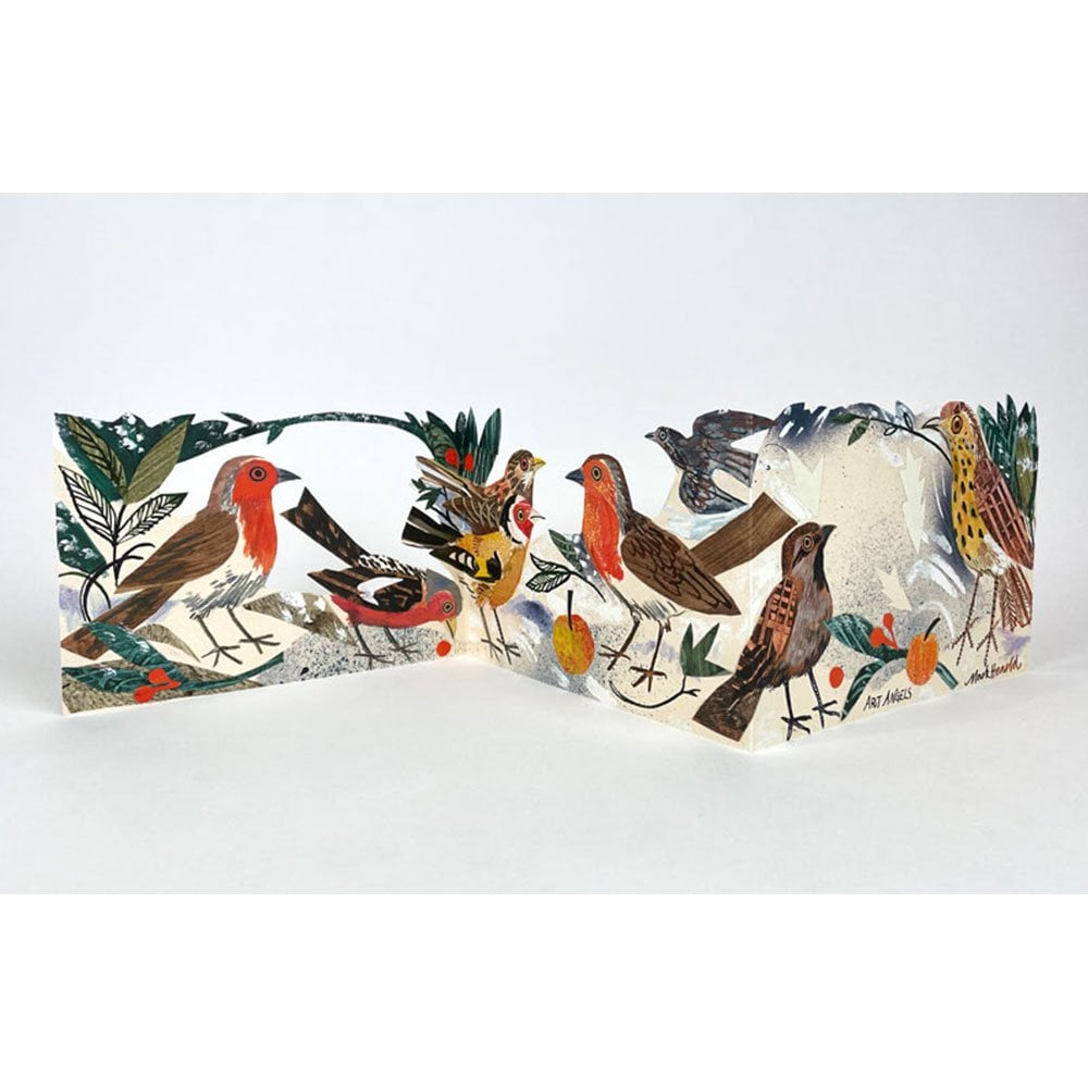 Mark Hearld Winter Feast Concertina 3D Card