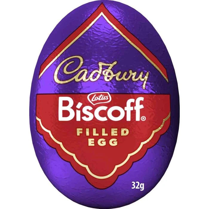 Cadbury Biscoff Filled Egg, 32g