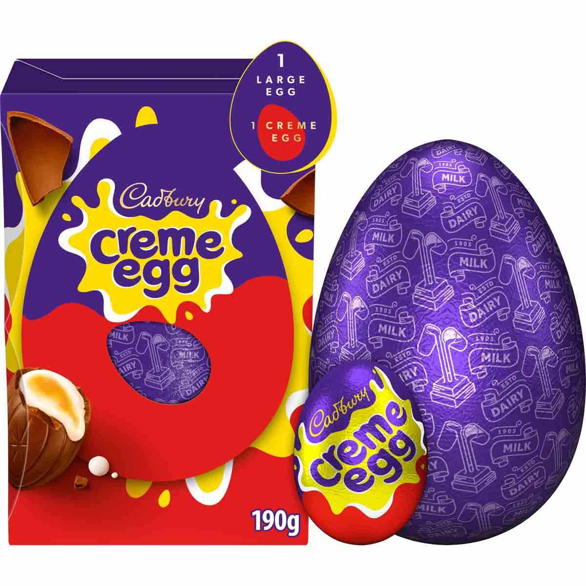 Cadbury Creme Egg Traditional Egg, 190g