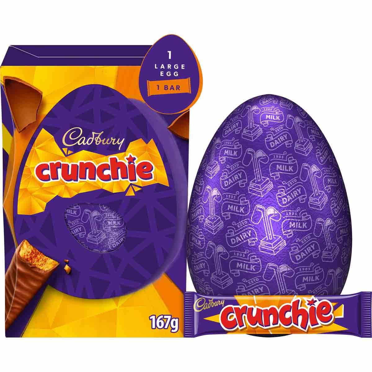 Cadbury Crunchie Traditional Egg, 167g