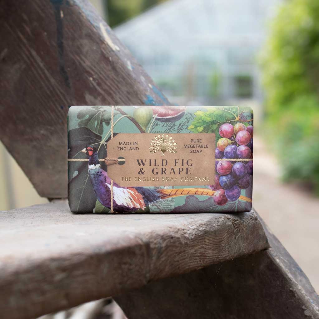 English Soap Company, Anniversary Wild Fig and Grape Seife, 190g