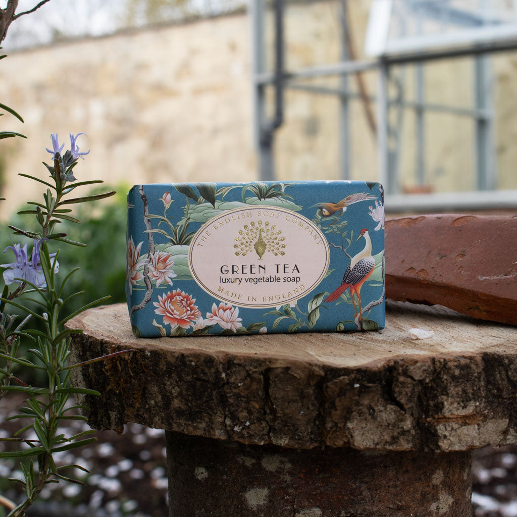 English Soap Company, Heritage Green Tea Vegan Soap, 190g