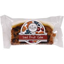 Bramble Iced Rich Fruit Cake
