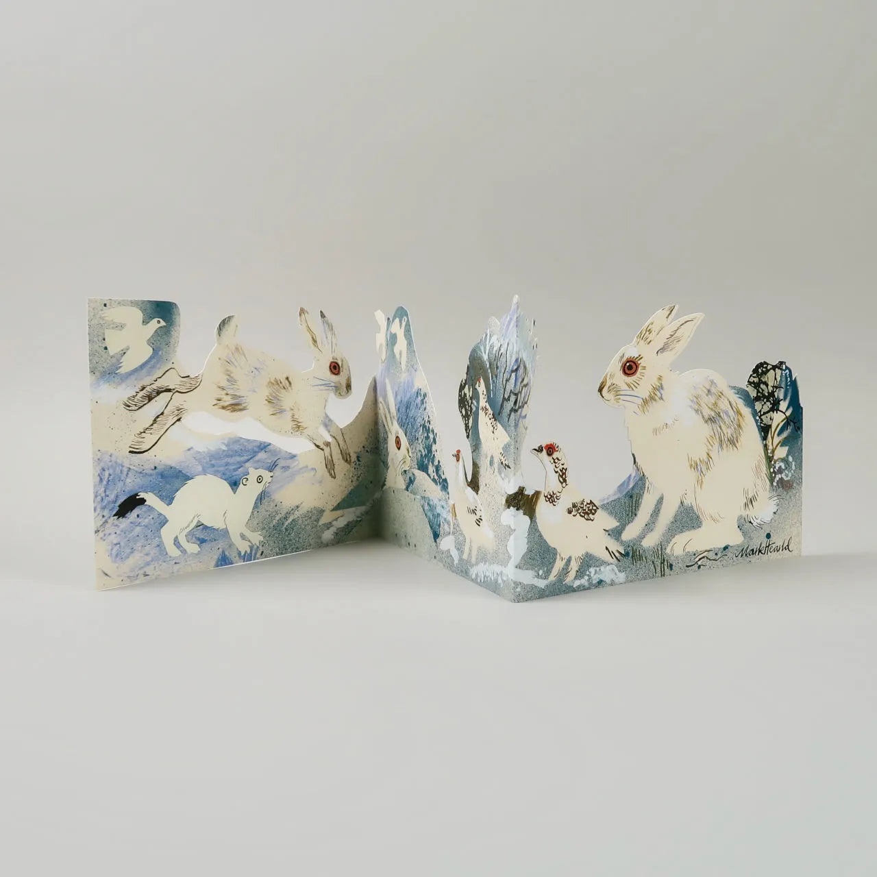 Mark Hearld Winter Wildlife 3D Card