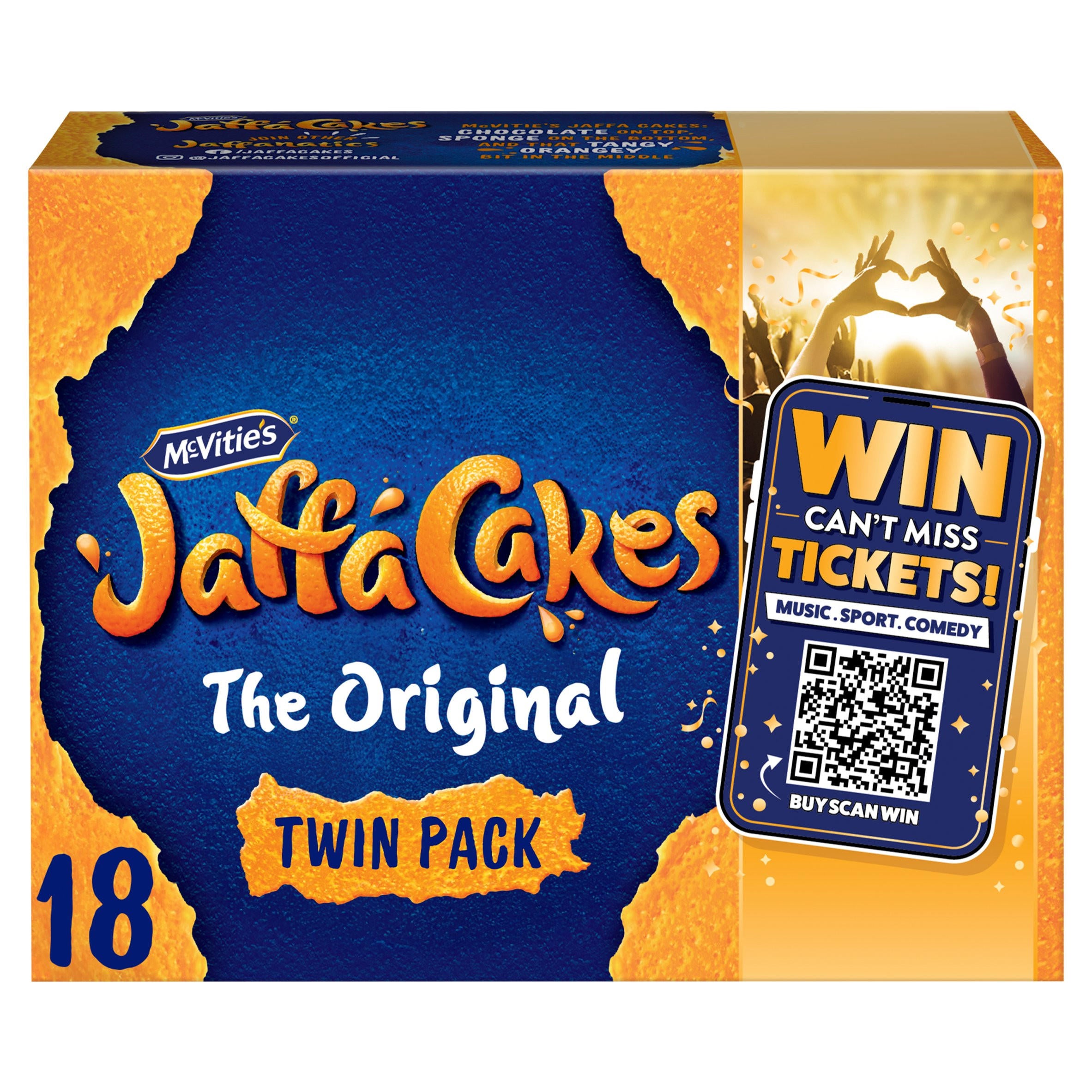 McVities Jaffa Cakes, 18 Cakes