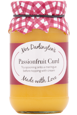 Mrs Darlington's Passion Fruit Curd, 320g