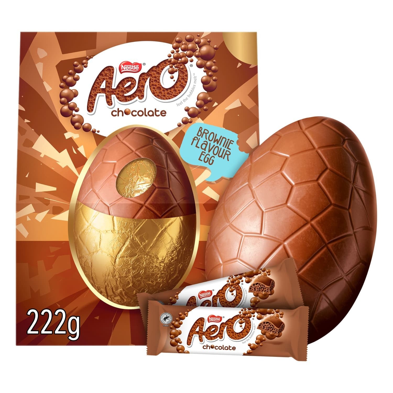 Aero Brownie Giant Egg, 222g