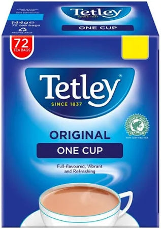 Tetley Tea One Cup, 72s