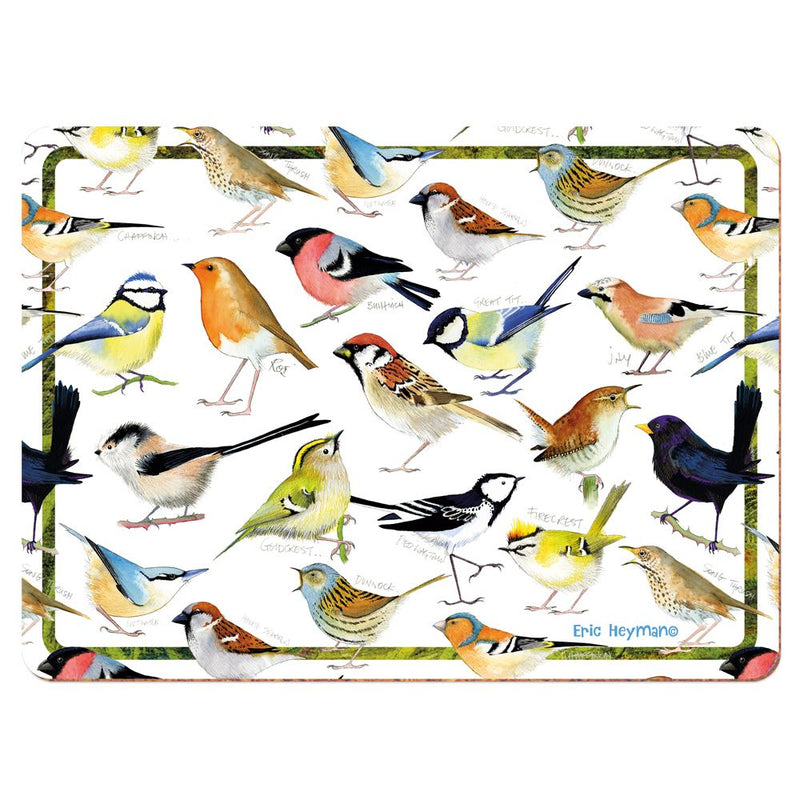 Placemat, Emma Ball, British Birds