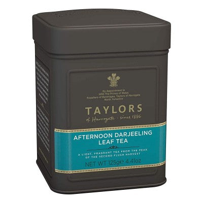 Taylors of Harrogate Caddy, Afternoon Darjeeling, 125g